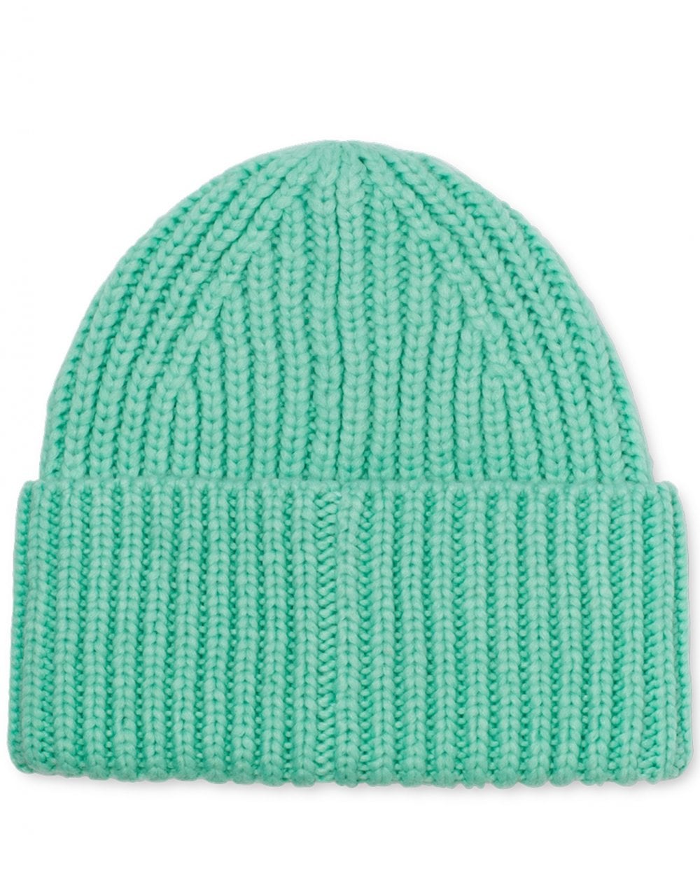 Chunky Rib-Knit Beanie Hat