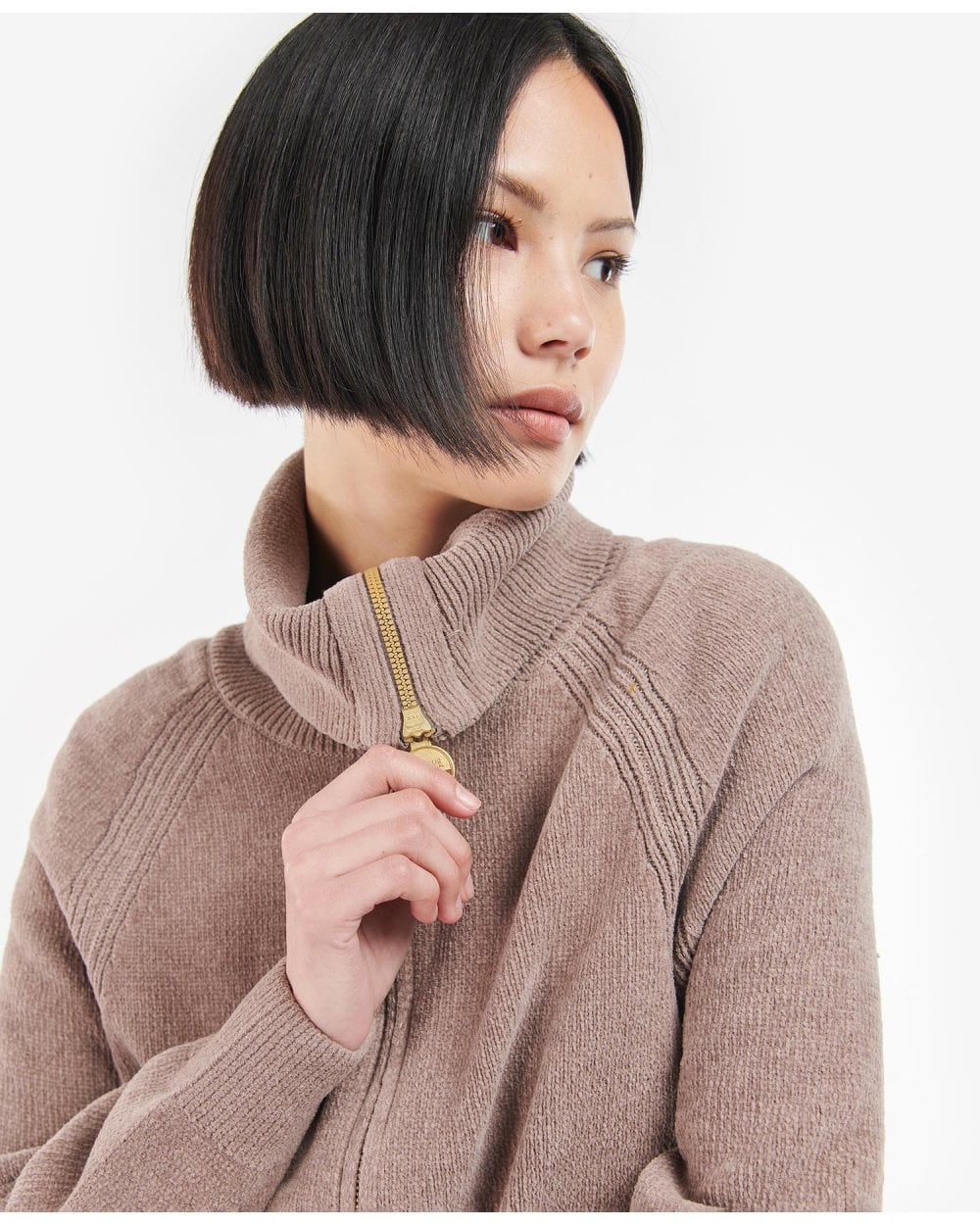 Romana Full Zip Knit Jumper