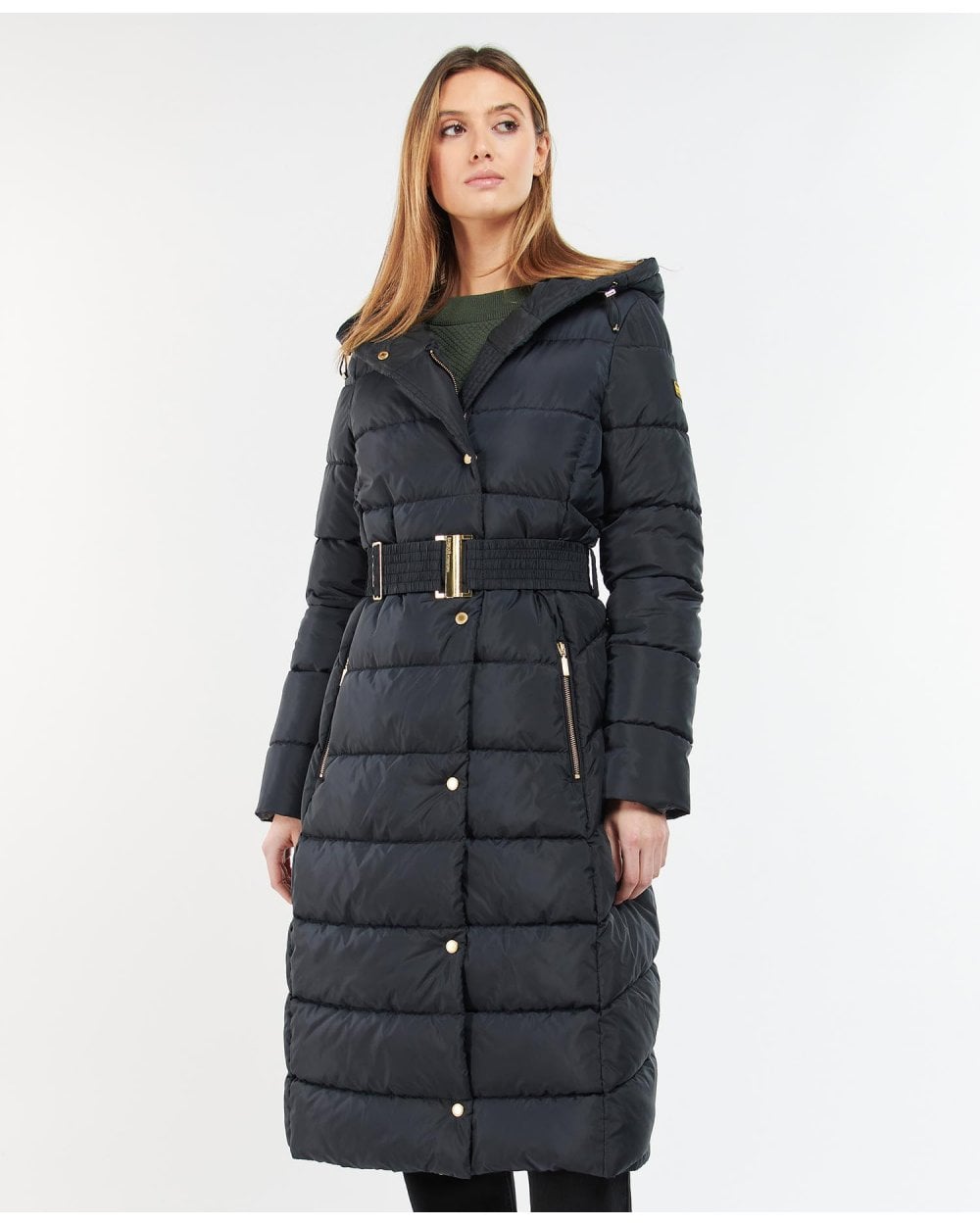 Track Line Quilted Jacket