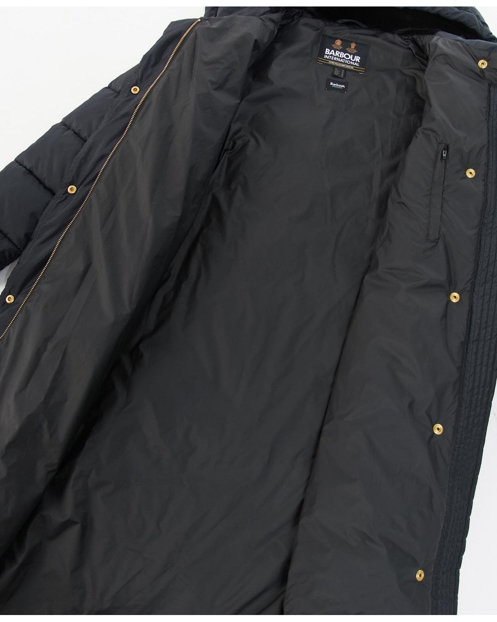 Track Line Quilted Jacket