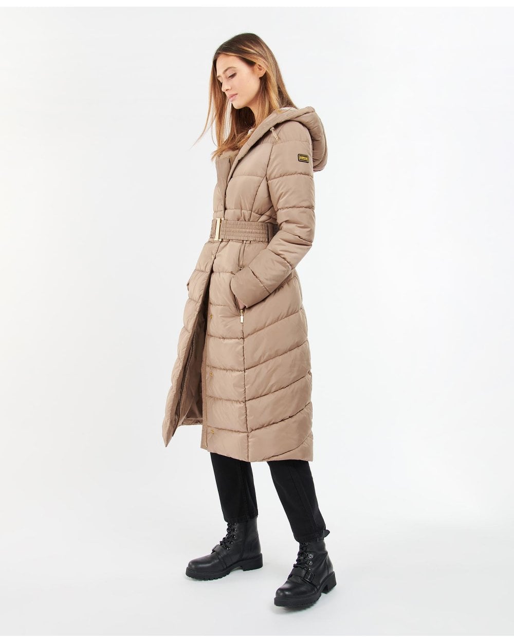 Track Line Quilted Jacket