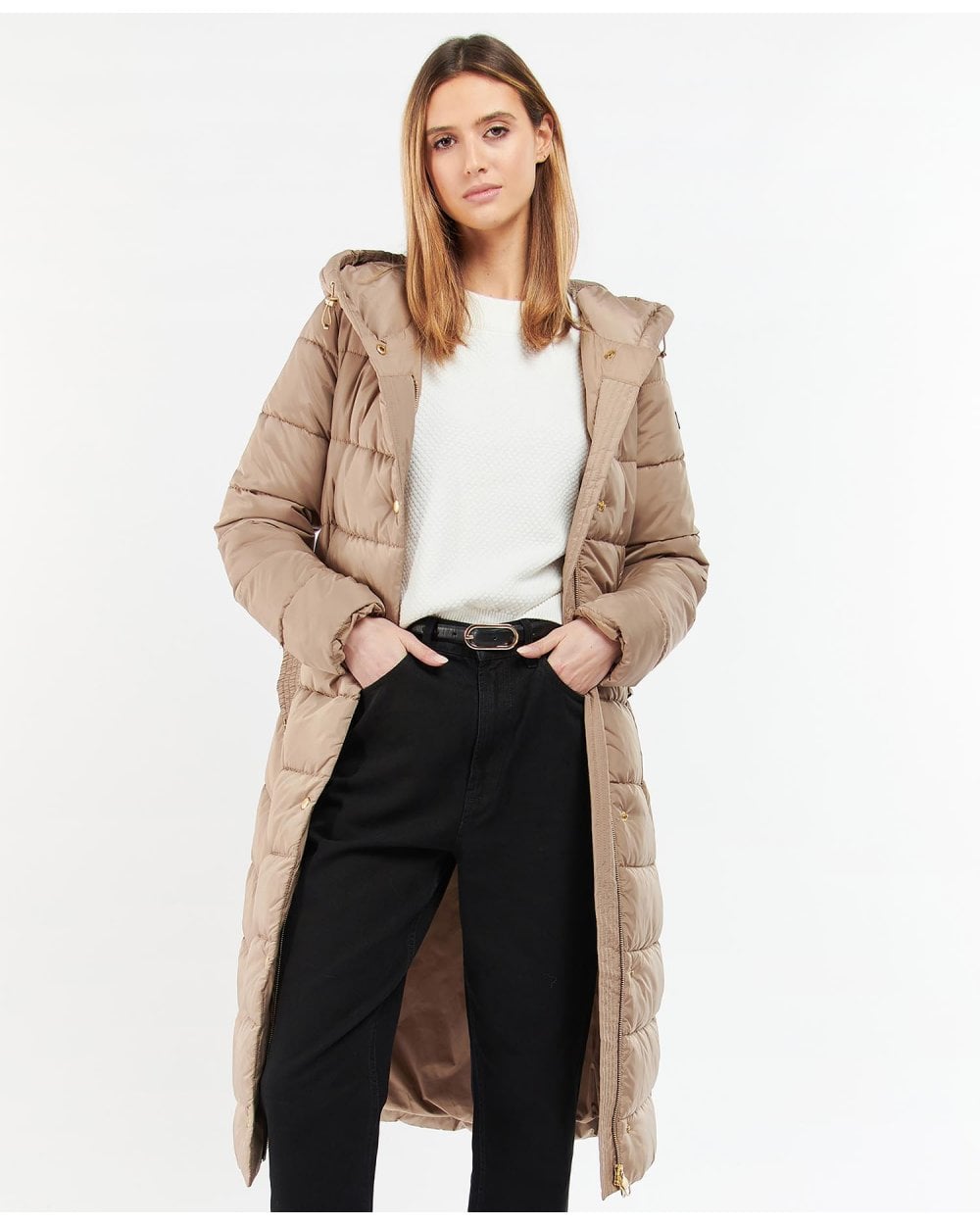 Track Line Quilted Jacket