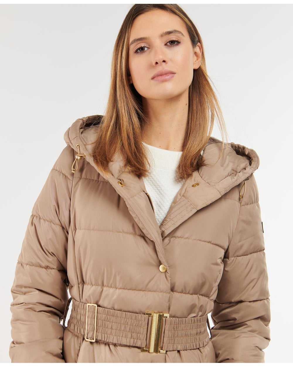Track Line Quilted Jacket
