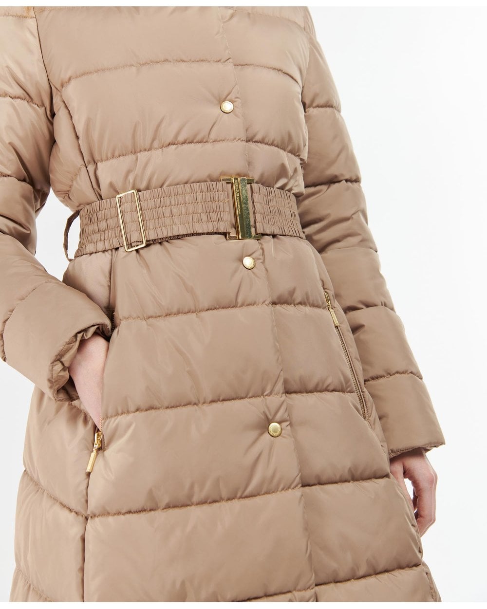 Track Line Quilted Jacket