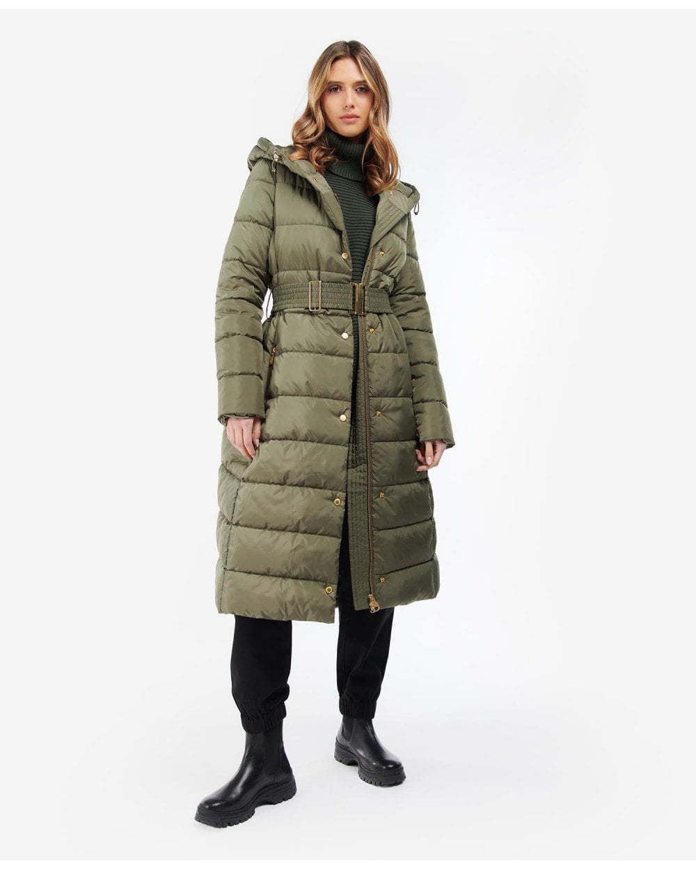 Track Line Quilted Jacket