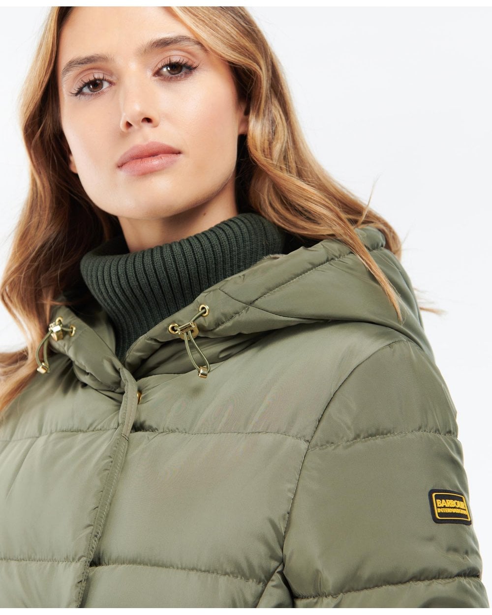 Track Line Quilted Jacket