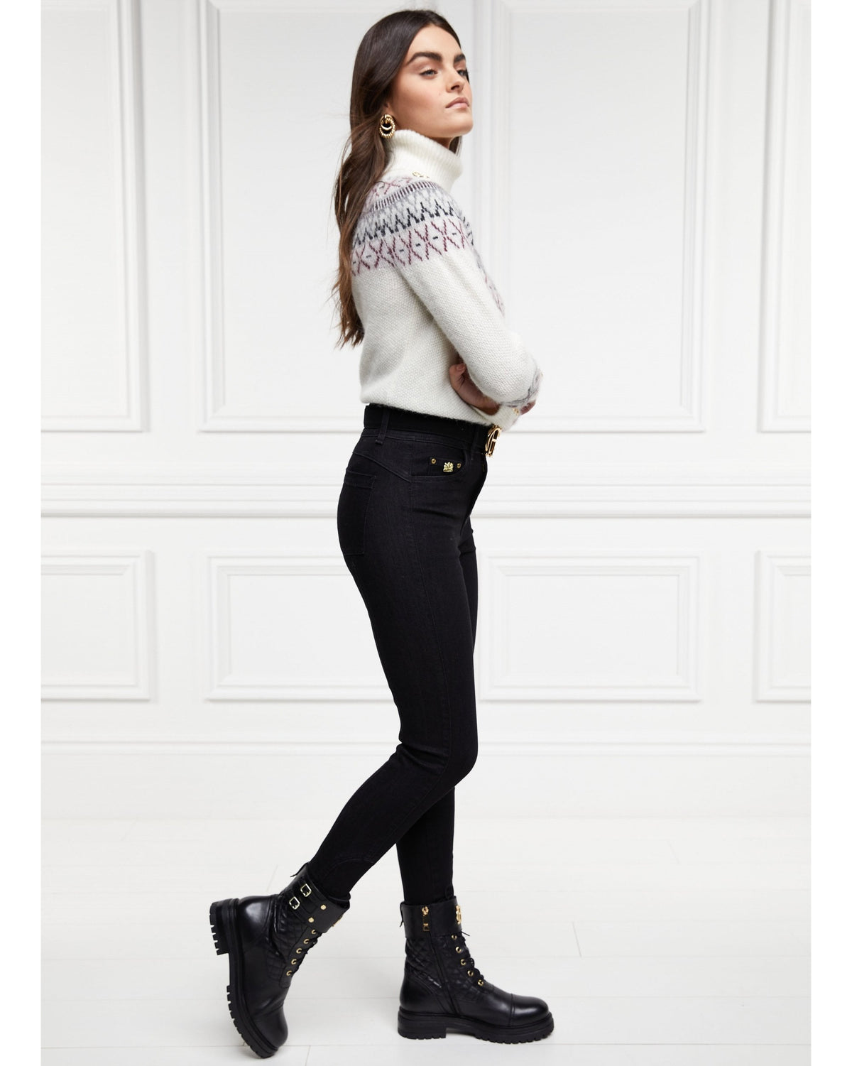 Thermal Jodhpur Jeans
