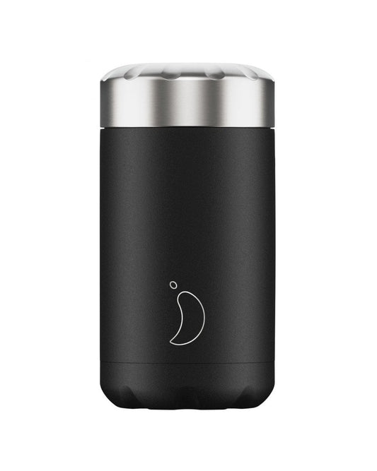 Monochrome 500ml Black Food Pot