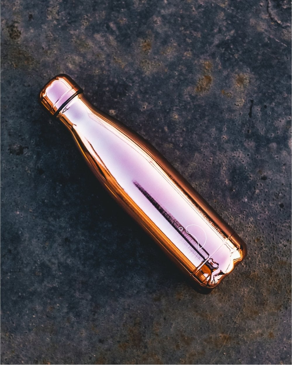 Chrome 500ml Rose Gold Bottle