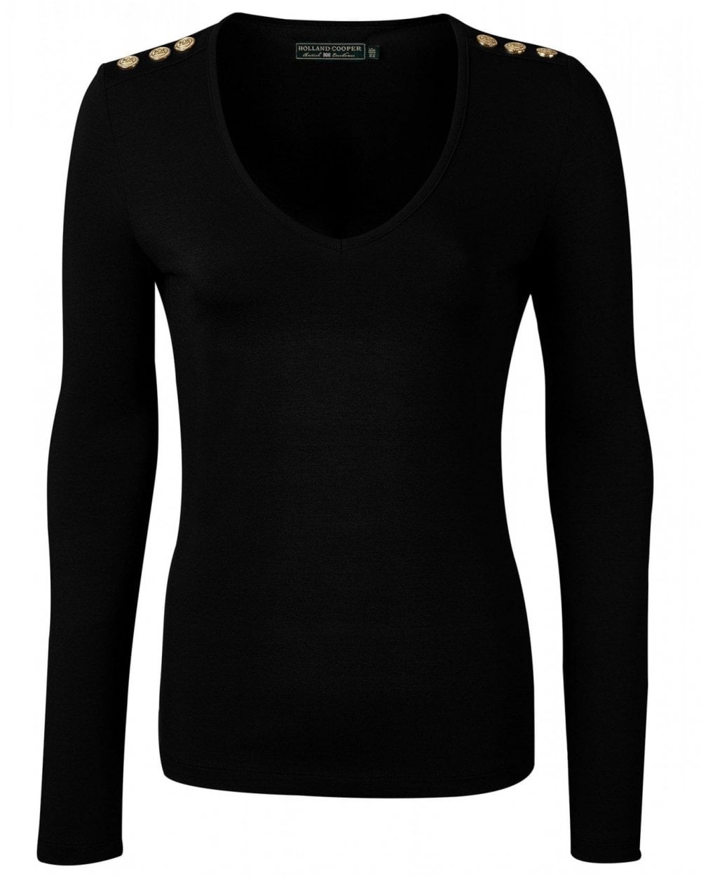 Long Sleeve V-Neck Tee