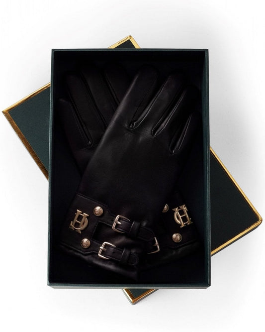 Monogram Leather Gloves