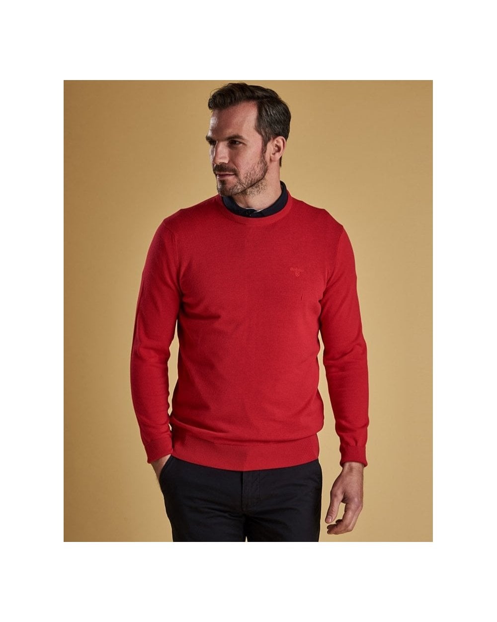 Mens Light Cotton Crew