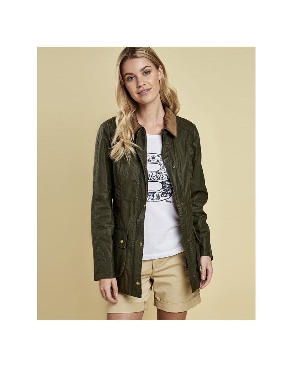 Lightweight Beadnell Waxed Jacket