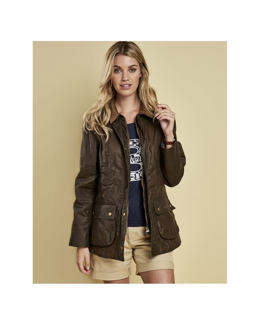 Lightweight Beadnell Waxed Jacket