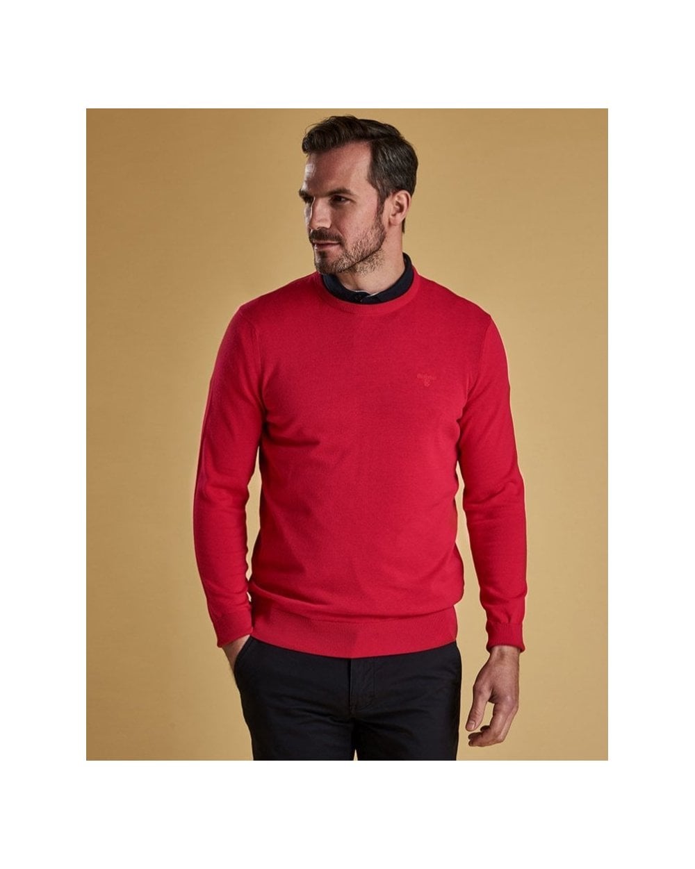 Mens Light Cotton Crew