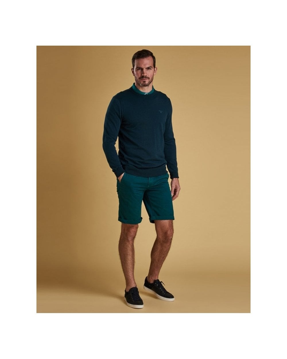 Mens Light Cotton Crew