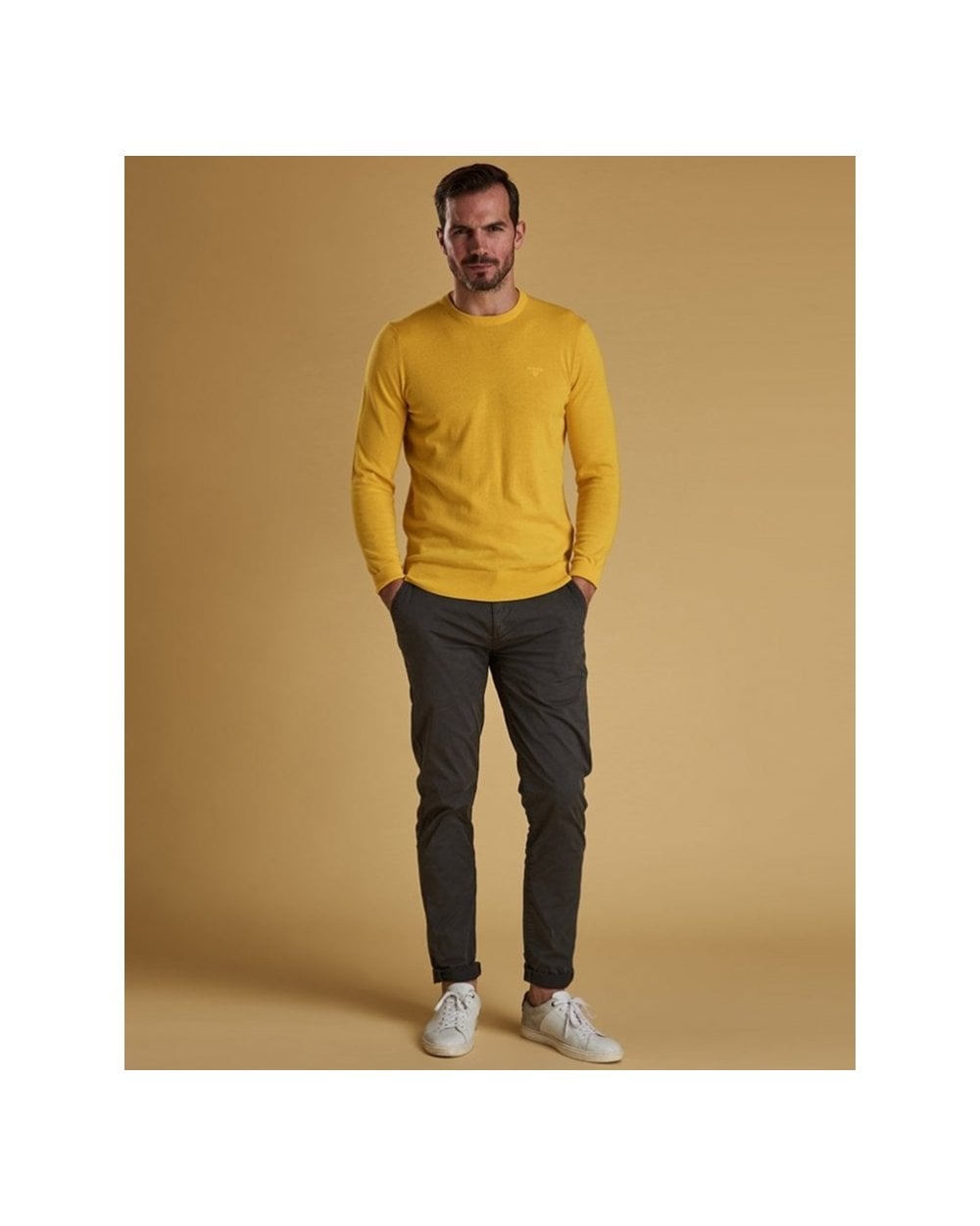 Mens Light Cotton Crew
