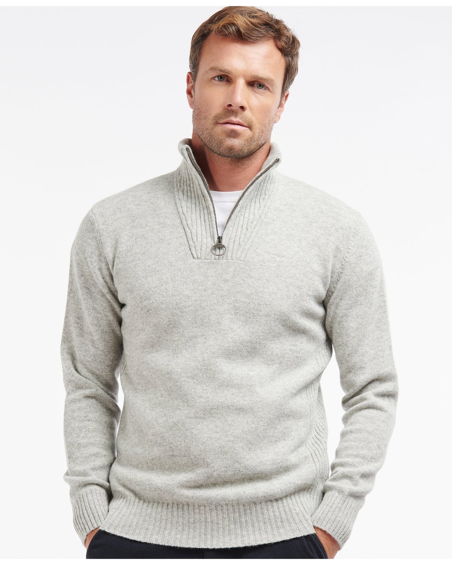 Essential Lambswool Half Zip Jumper