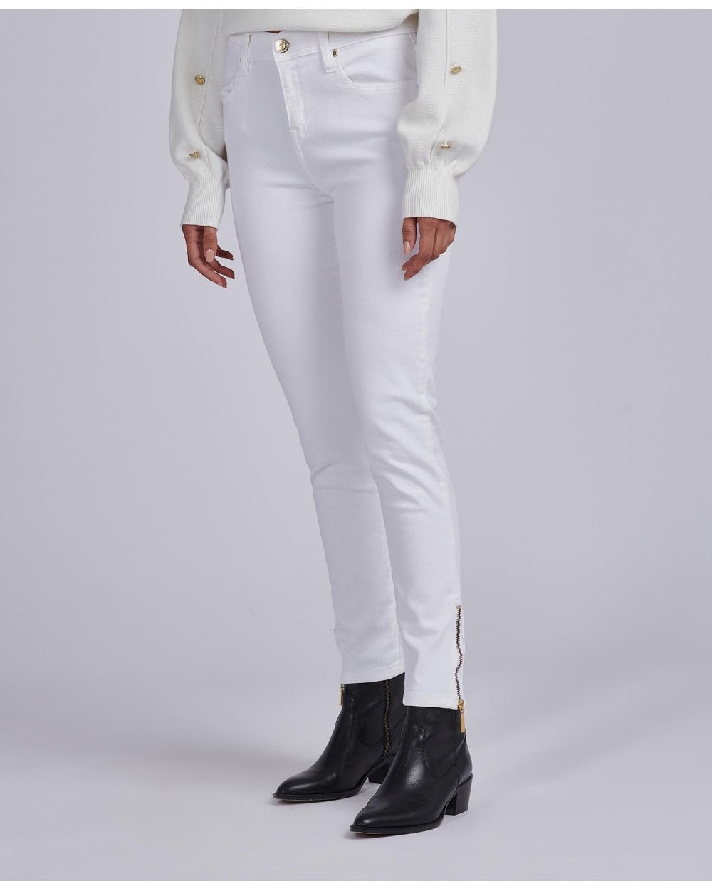 Durant Zip Skinny Jeans