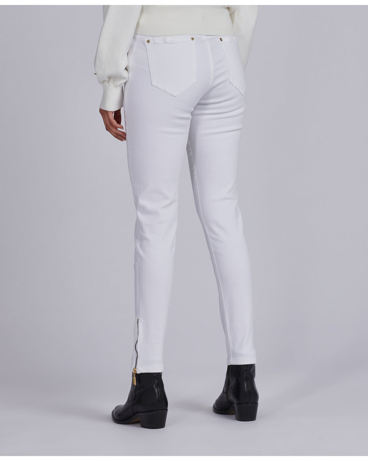 Durant Zip Skinny Jeans