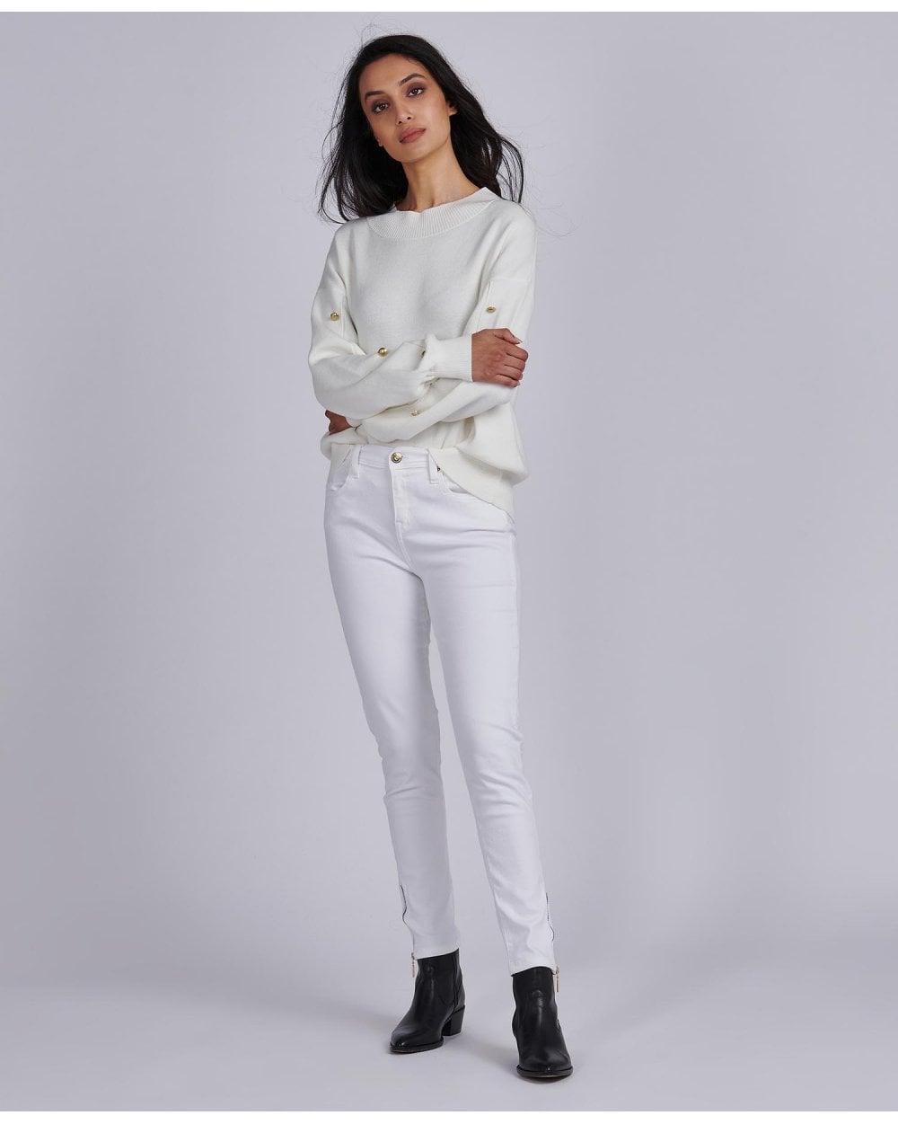 Durant Zip Skinny Jeans