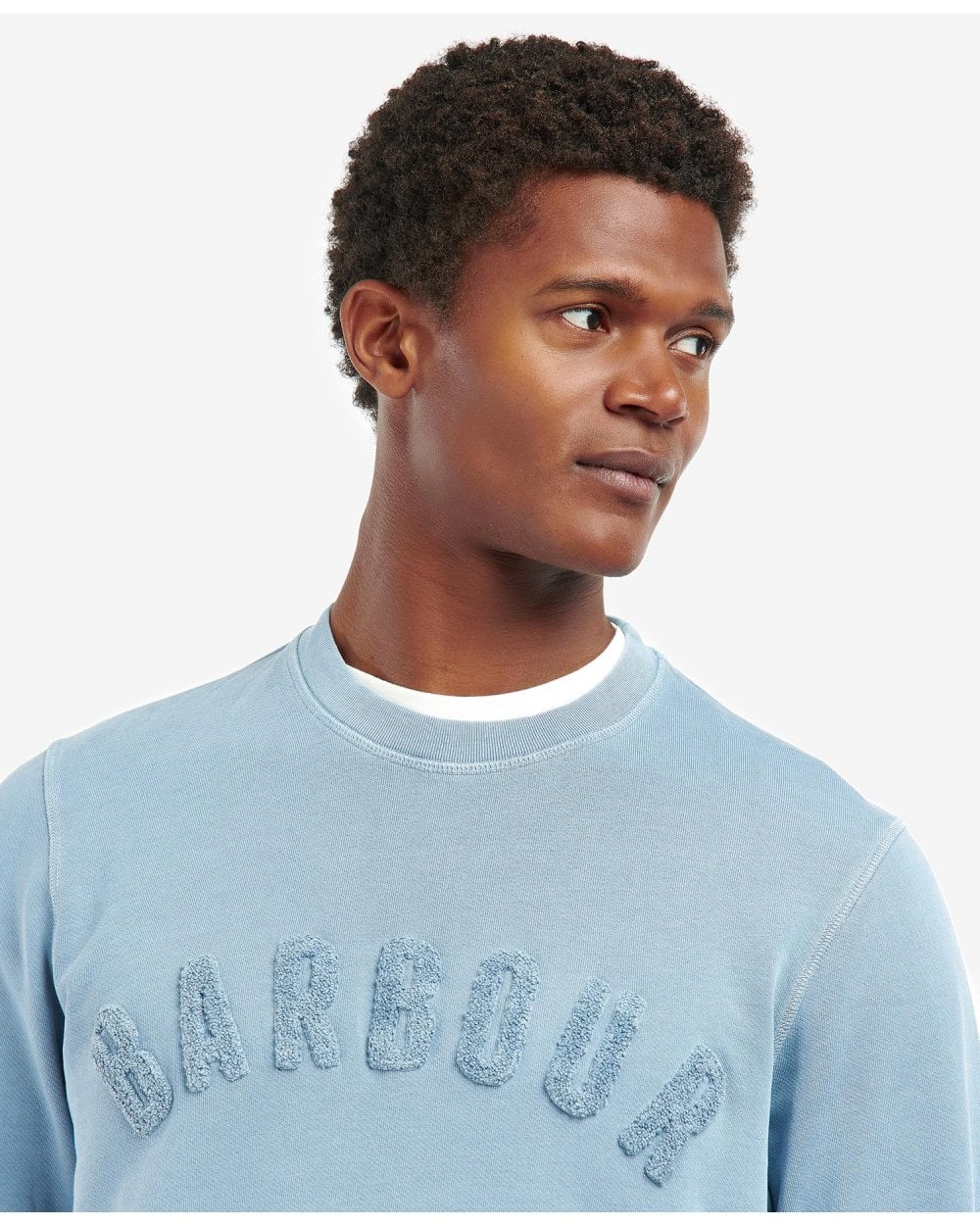 Large Logo Crew Neck Sweater