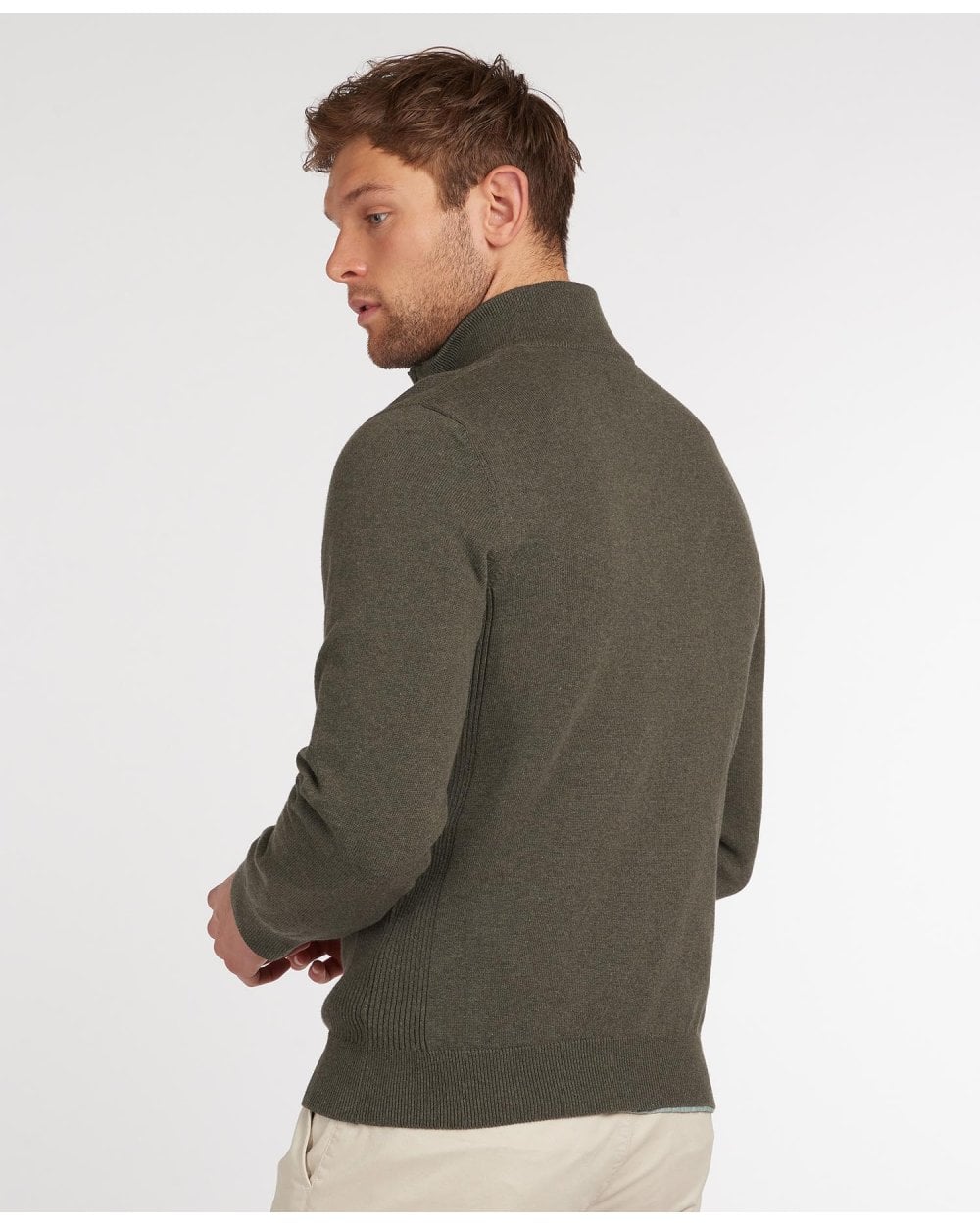 Cotton Half-Zip Sweatshirt