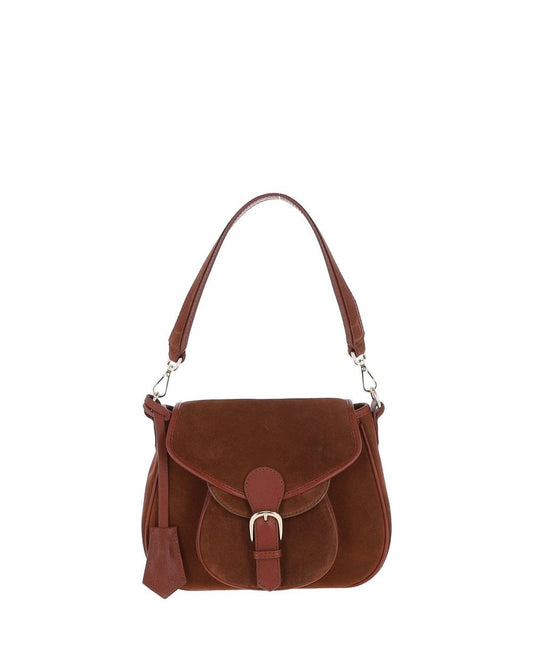 Leather Handbag - Tan