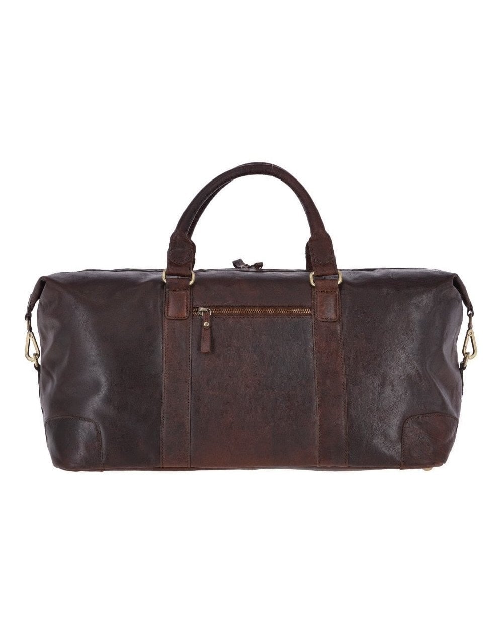 Leather Holdall - Brandy