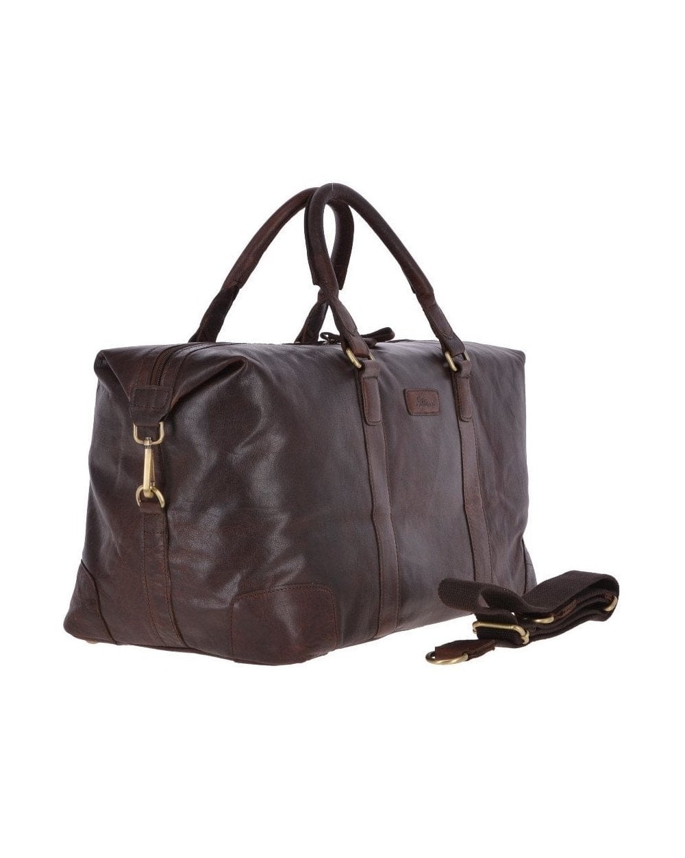 Leather Holdall - Brandy