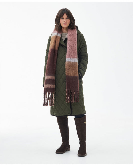 Isla Tartan Boucle Scarf