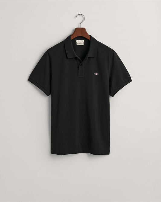 Regular Fit Shield Pique Polo Shirt