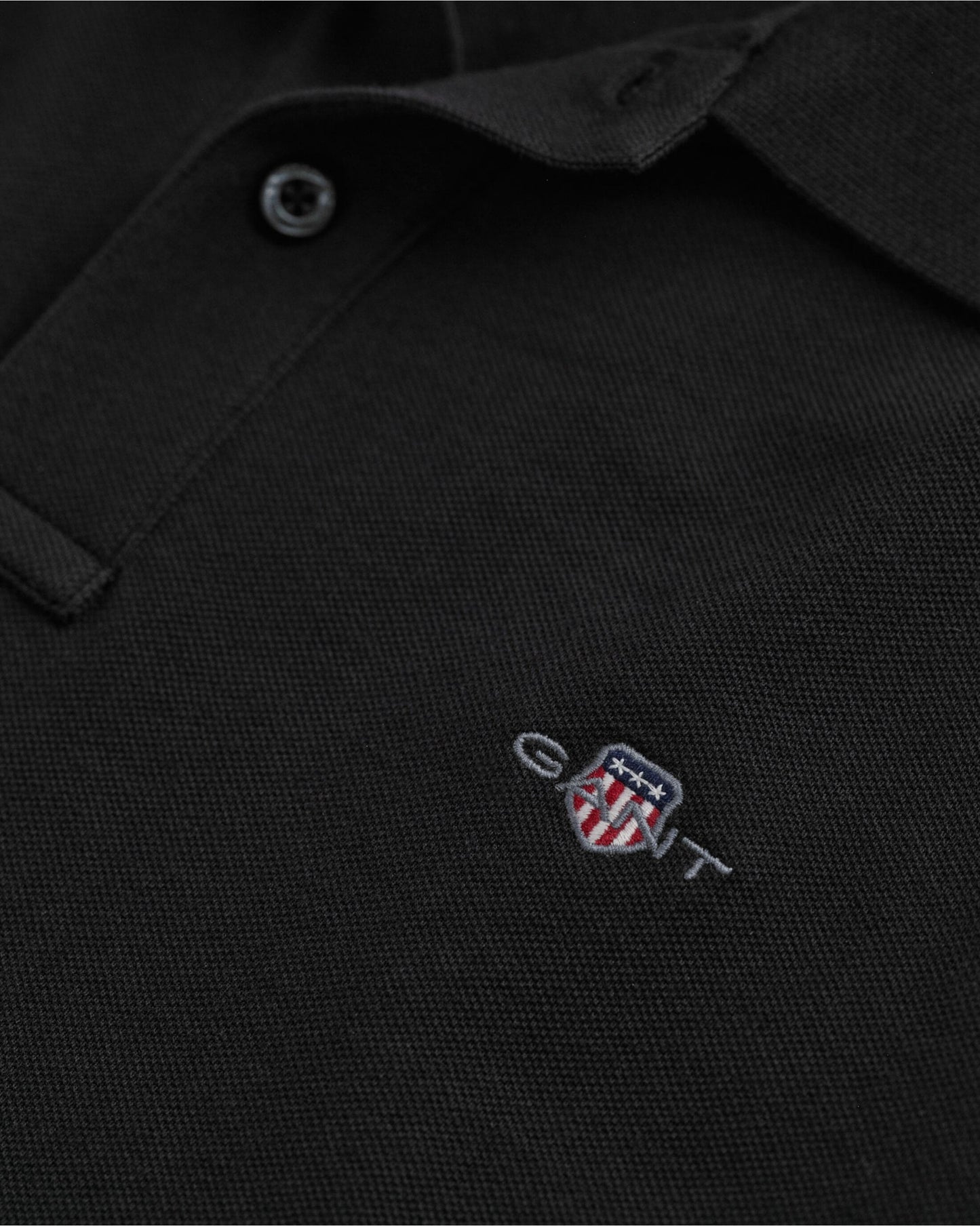 Regular Fit Shield Pique Polo Shirt