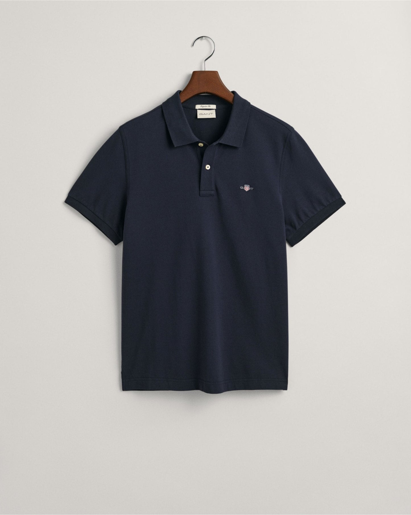 Regular Fit Shield Pique Polo Shirt