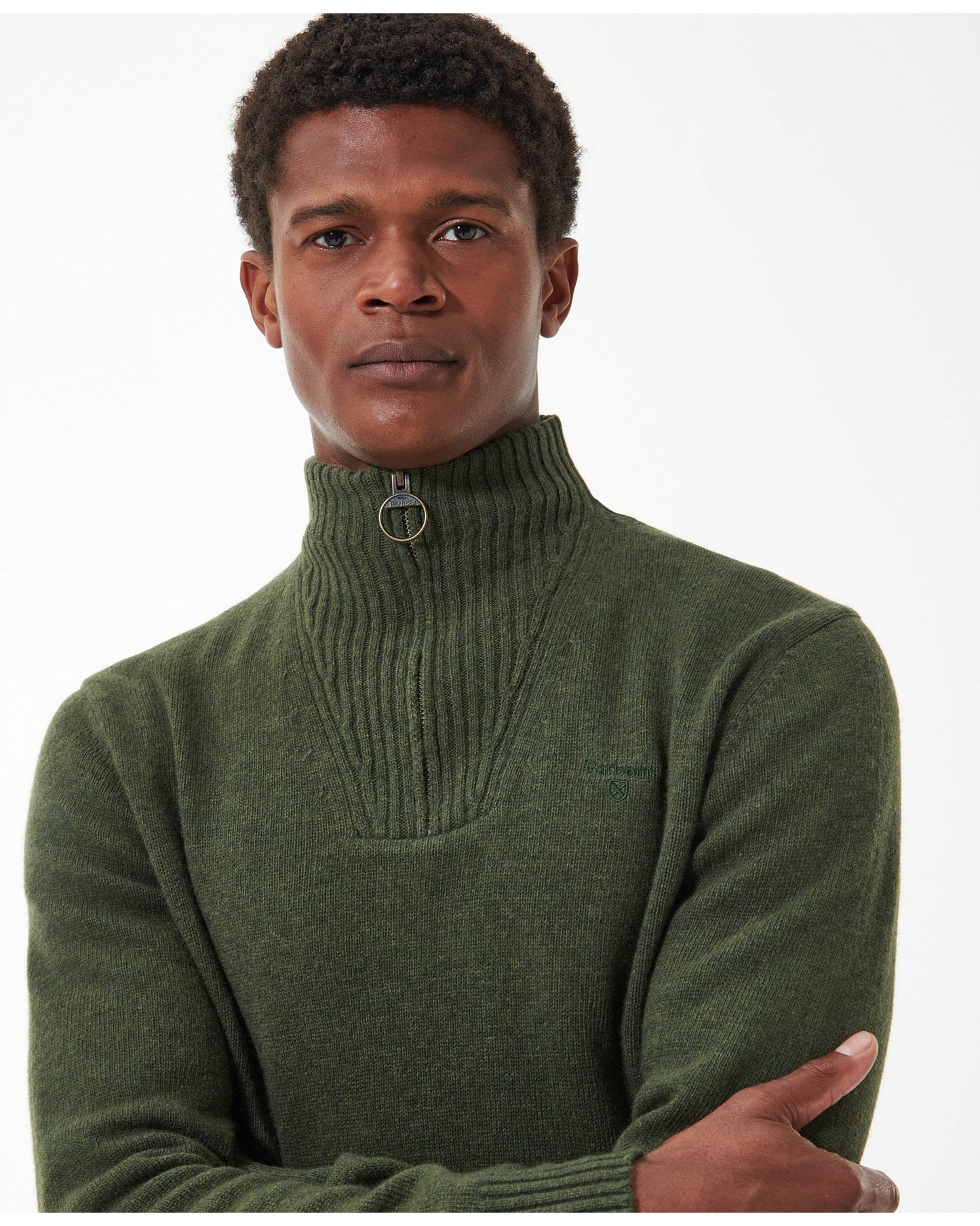 Essential Lambswool Half Zip Jumper