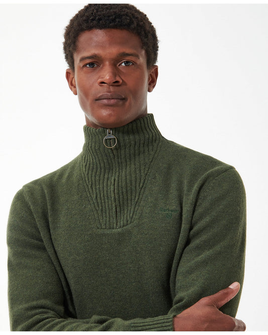 Essential Lambswool Half Zip Jumper