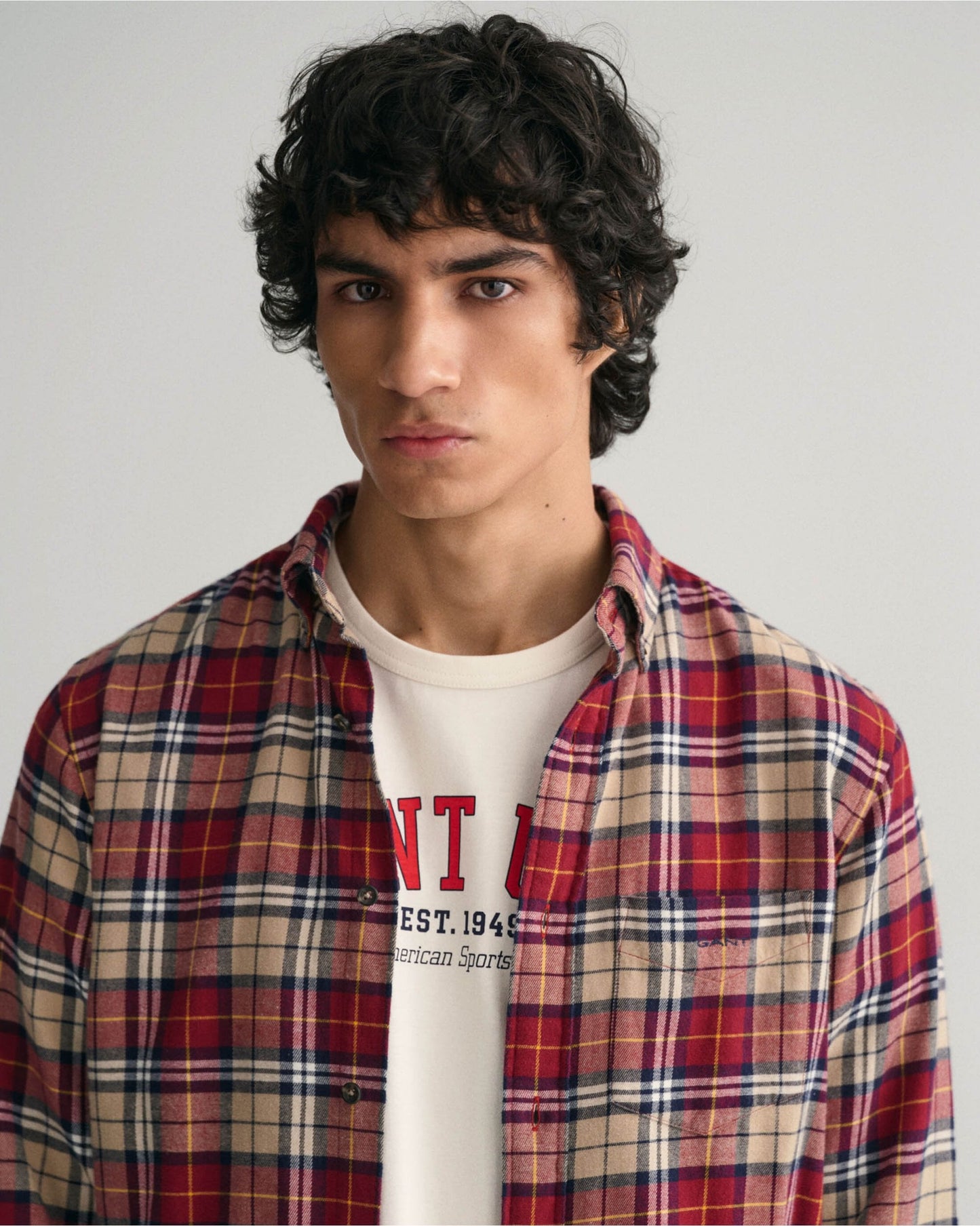 Regular Fit Checked Flannel Shirt