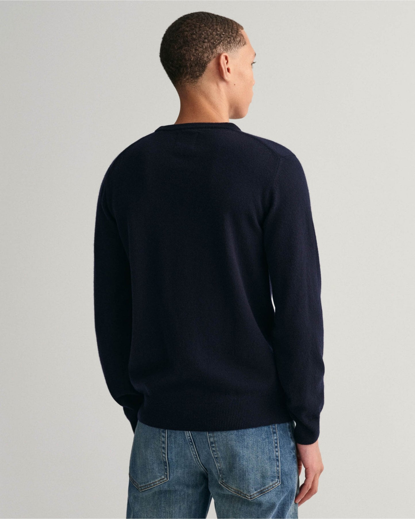 Superfine Lambswool Crew Neck Sweater