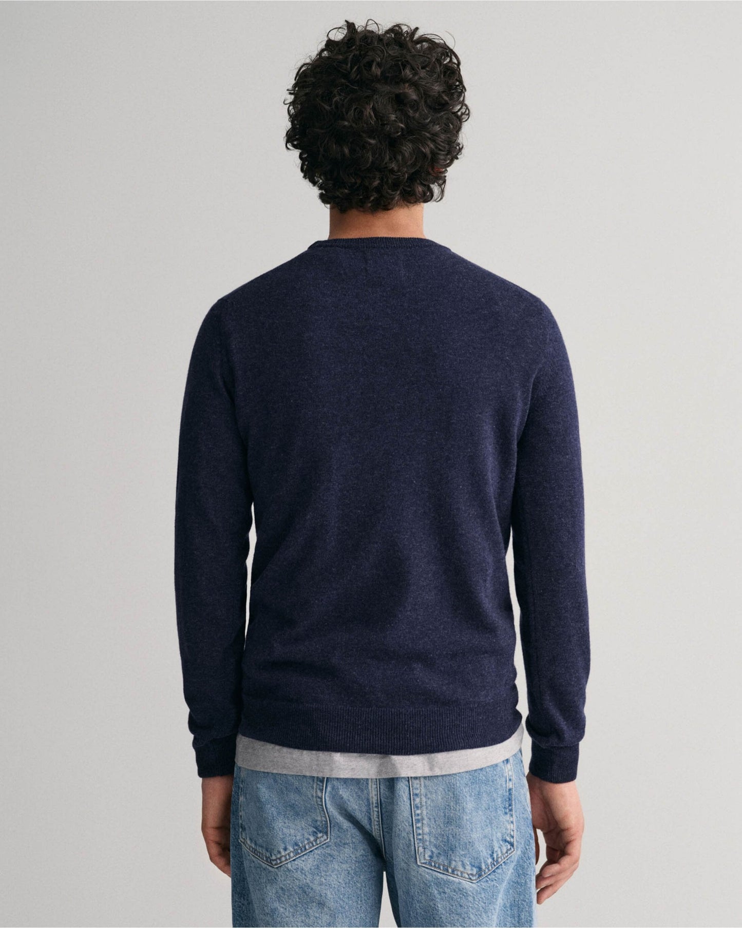 Superfine Lambswool Crew Neck Sweater