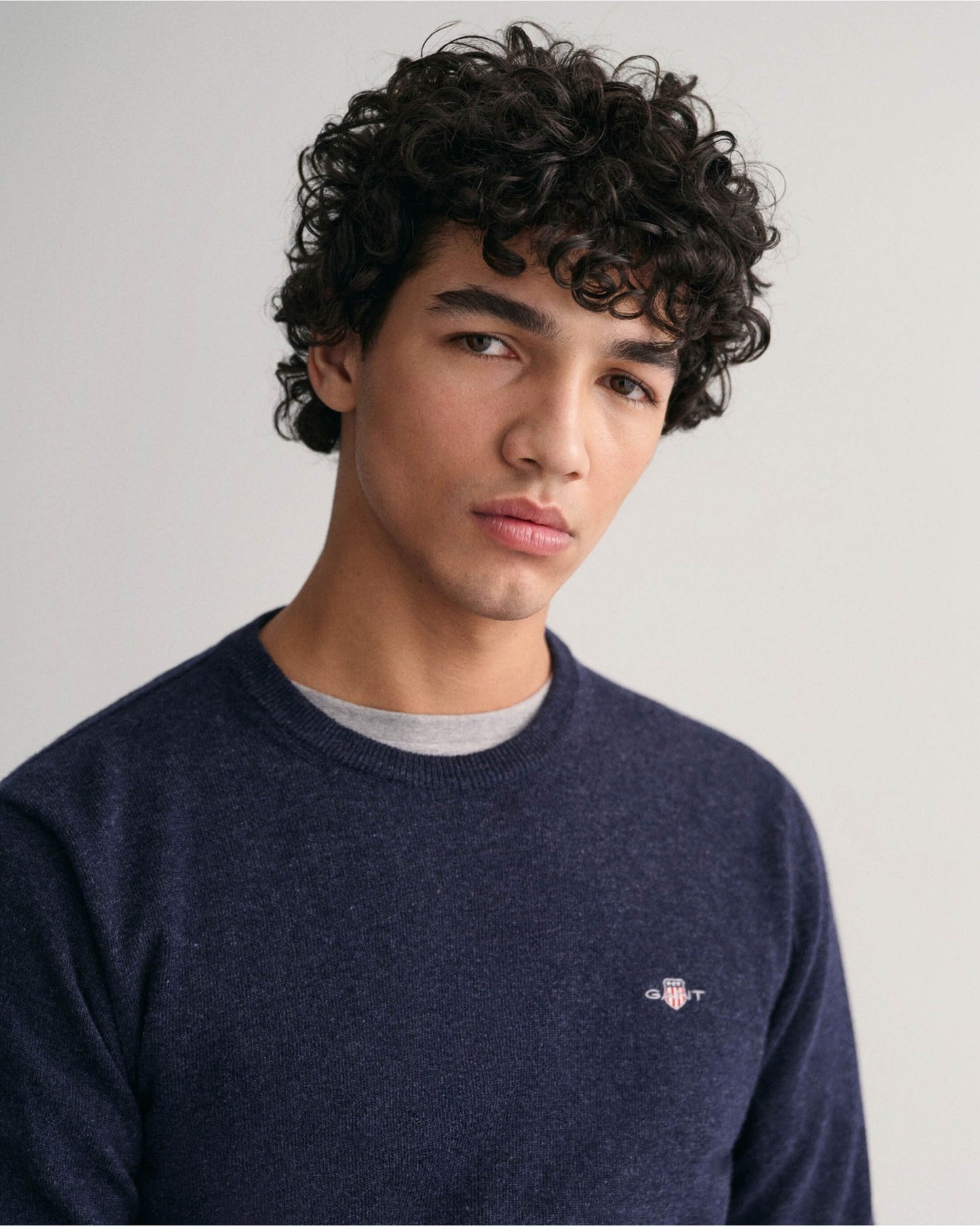 Superfine Lambswool Crew Neck Sweater