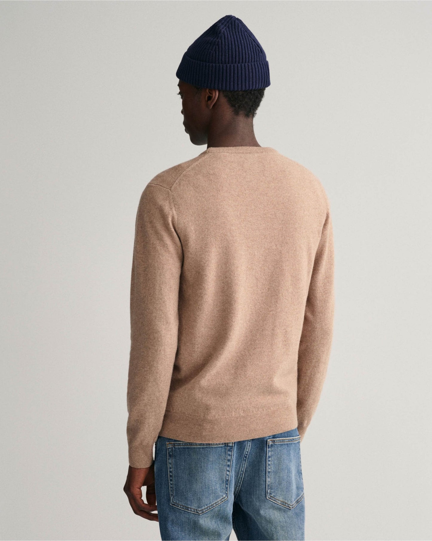 Superfine Lambswool Crew Neck Sweater