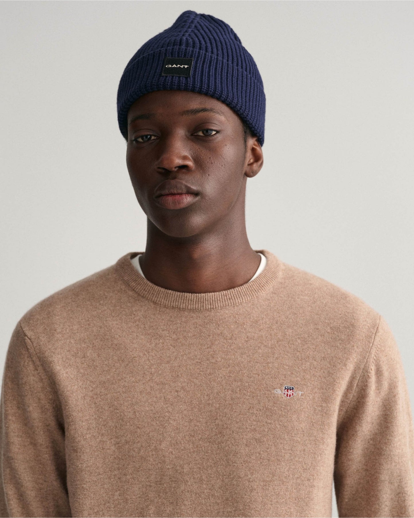 Superfine Lambswool Crew Neck Sweater