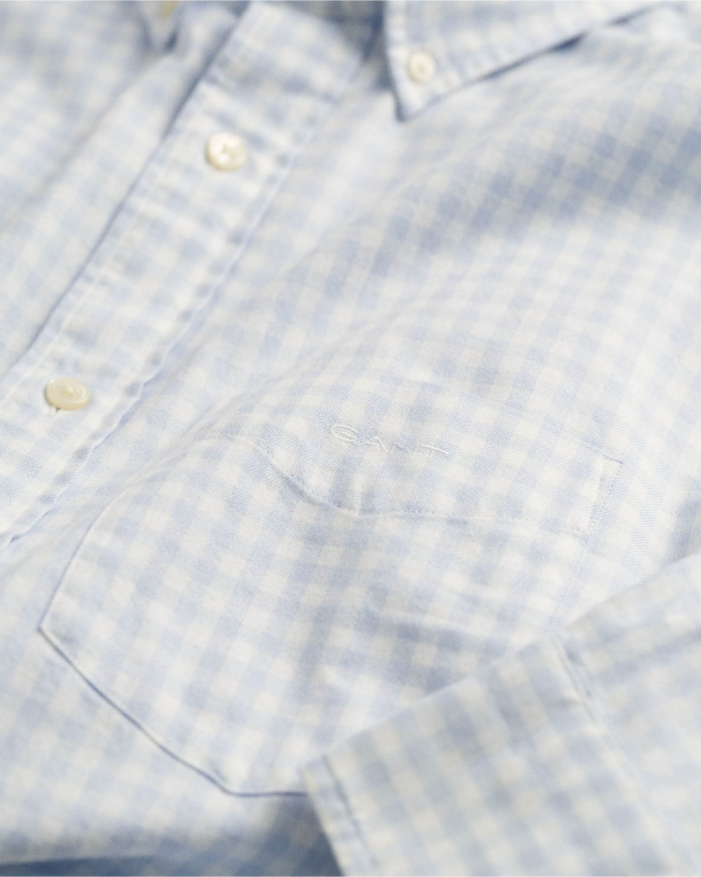 Regular Fit Jaspe Yarn Gingham Shirt