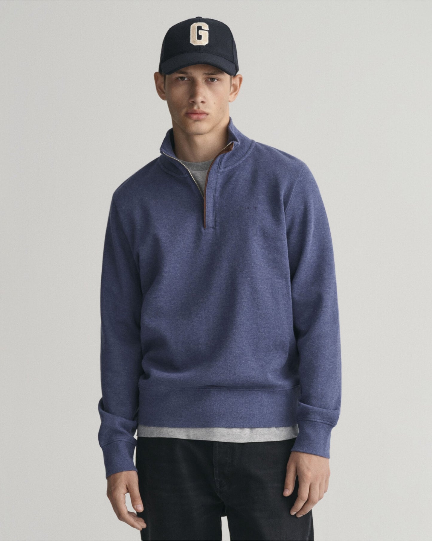 Sacker Rib Half-Zip Sweatshirt