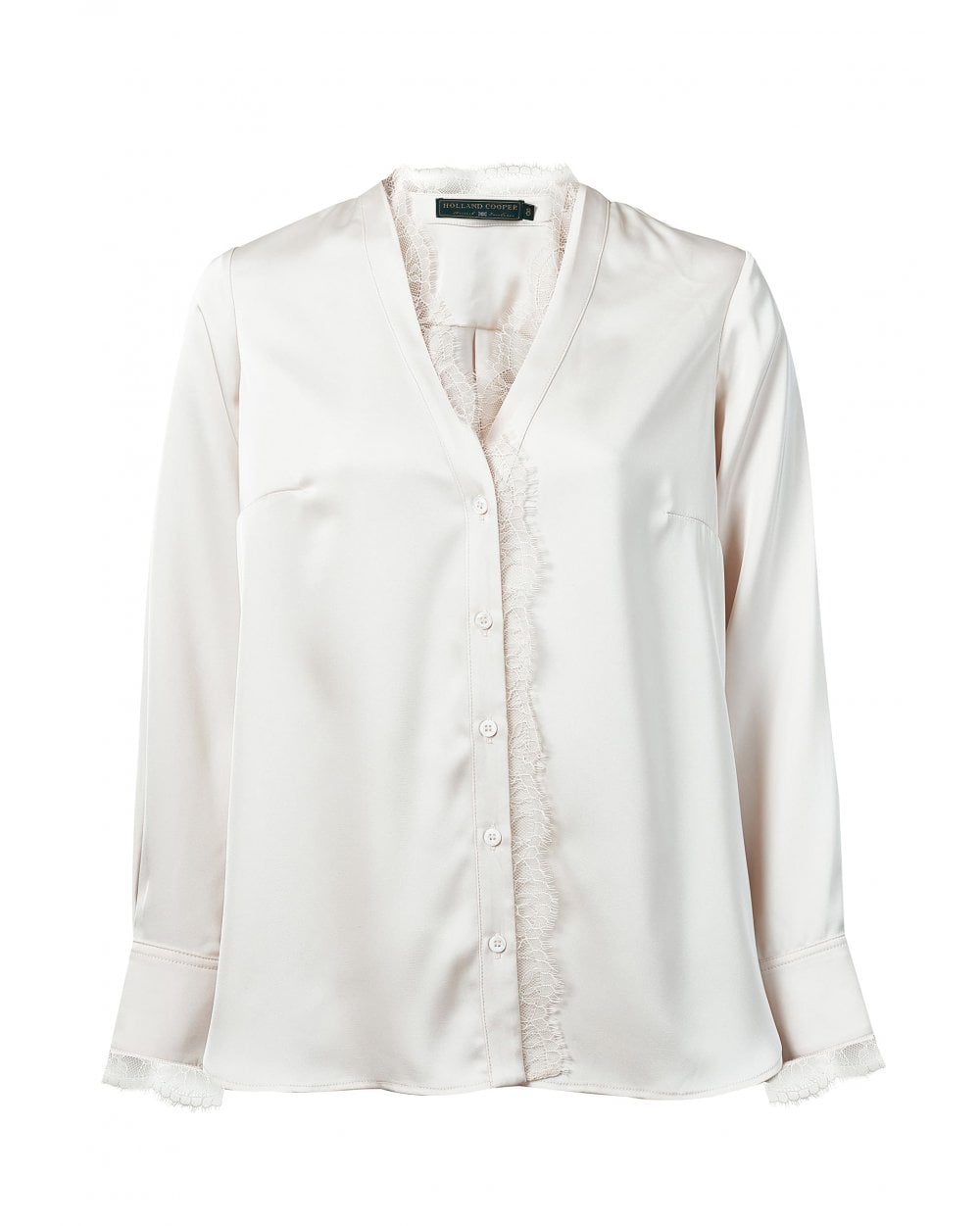 Lace V-Neck Blouse