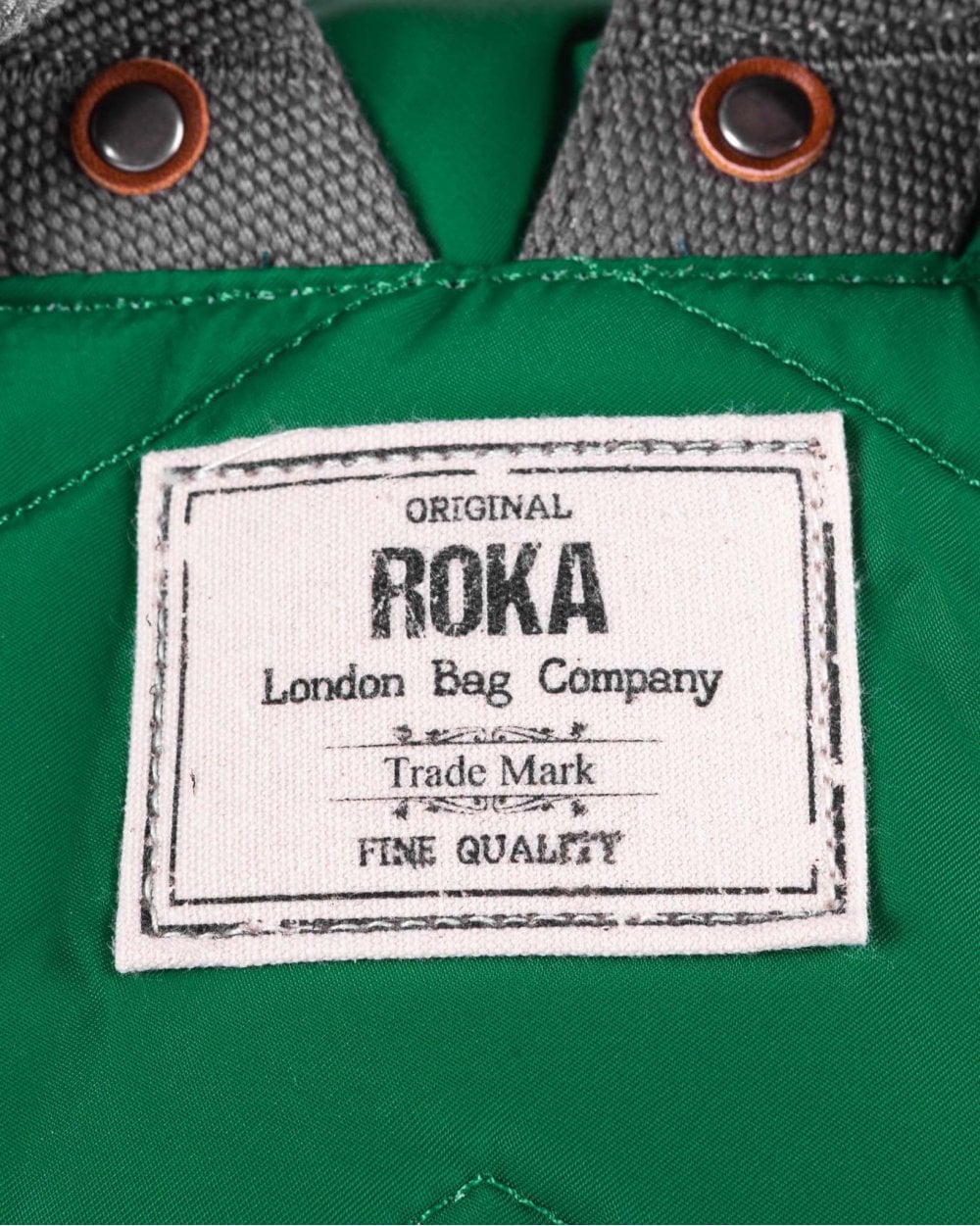 Bantry B Medium Sustainable Nylon Rucksack Emerald