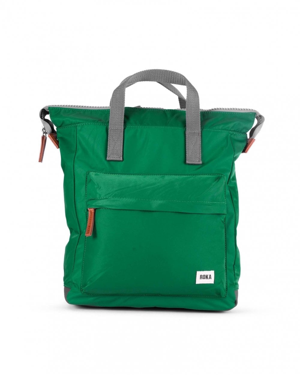 Bantry B Medium Sustainable Nylon Rucksack Emerald
