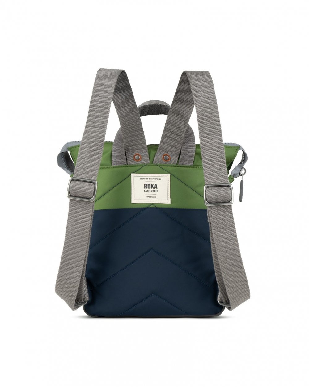 Creative Waste Bantry B Midnight/Avocado Recycled Nylon Small