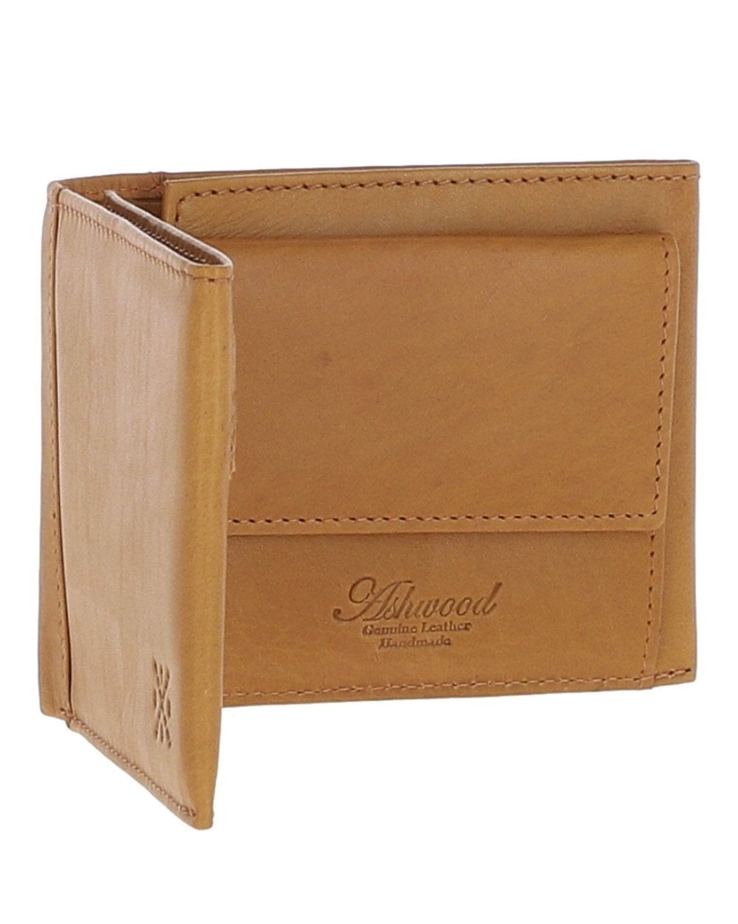 W-82 Leather Wallet Tan