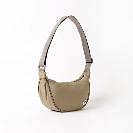Farringdon Half Moon Bag In Taupe